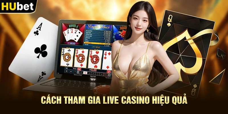 Cách tham gia Live Casino hiệu quả