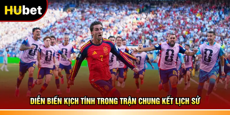 Diễn biến kịch tính trong trận chung kết lịch sử